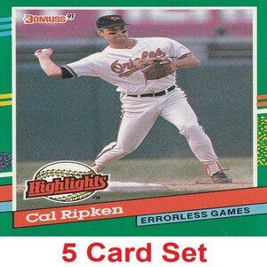 Cal Ripken MLB Card Collection
